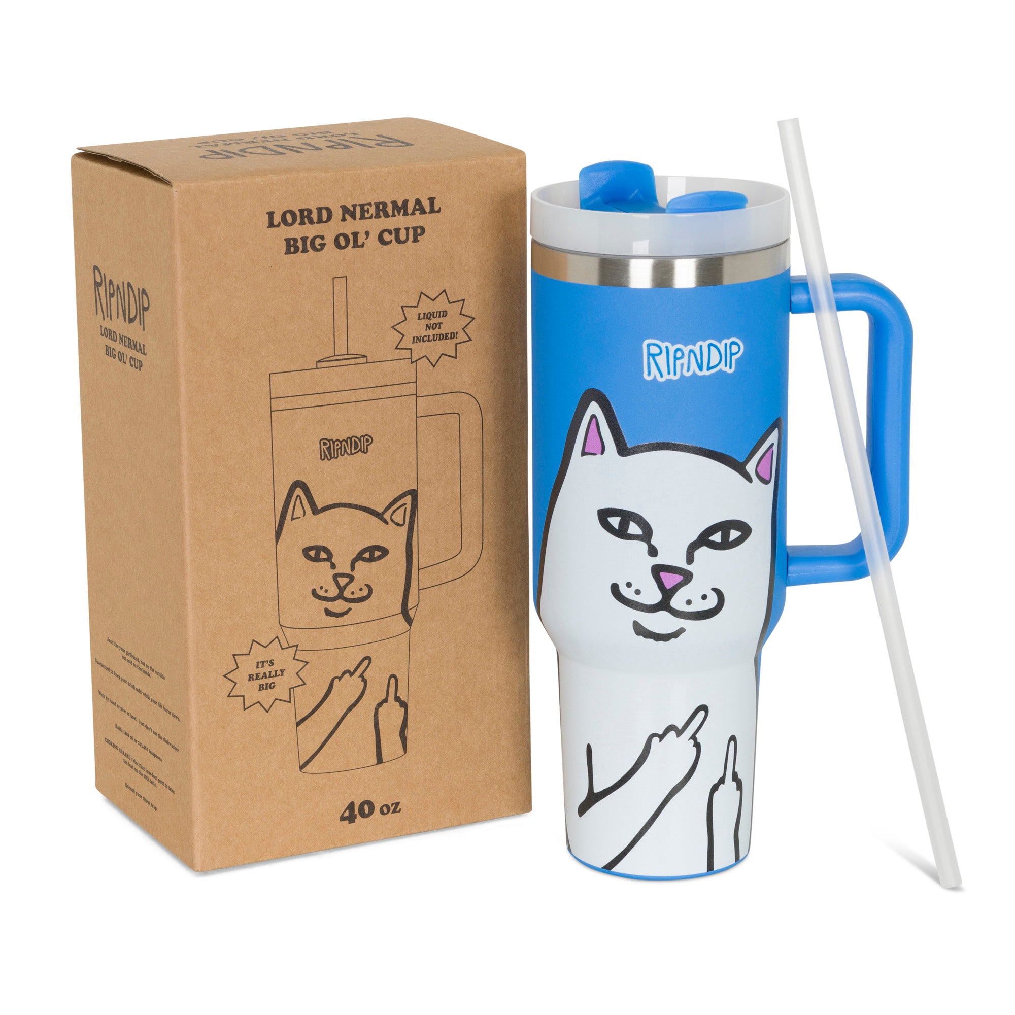  Lord Nermal Big Ol Cup Tumbler (Blue)、mySite、merchandisen