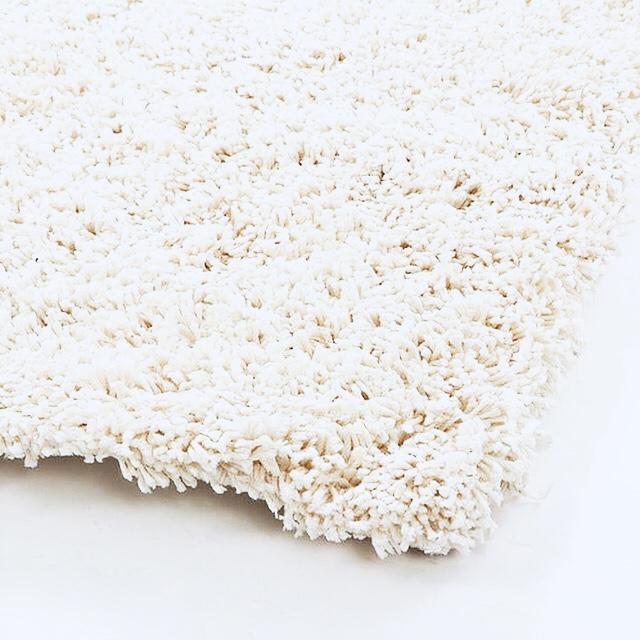 Signature Ivory Cotton Shag Rug、mySite、gigharbornorthrealestate