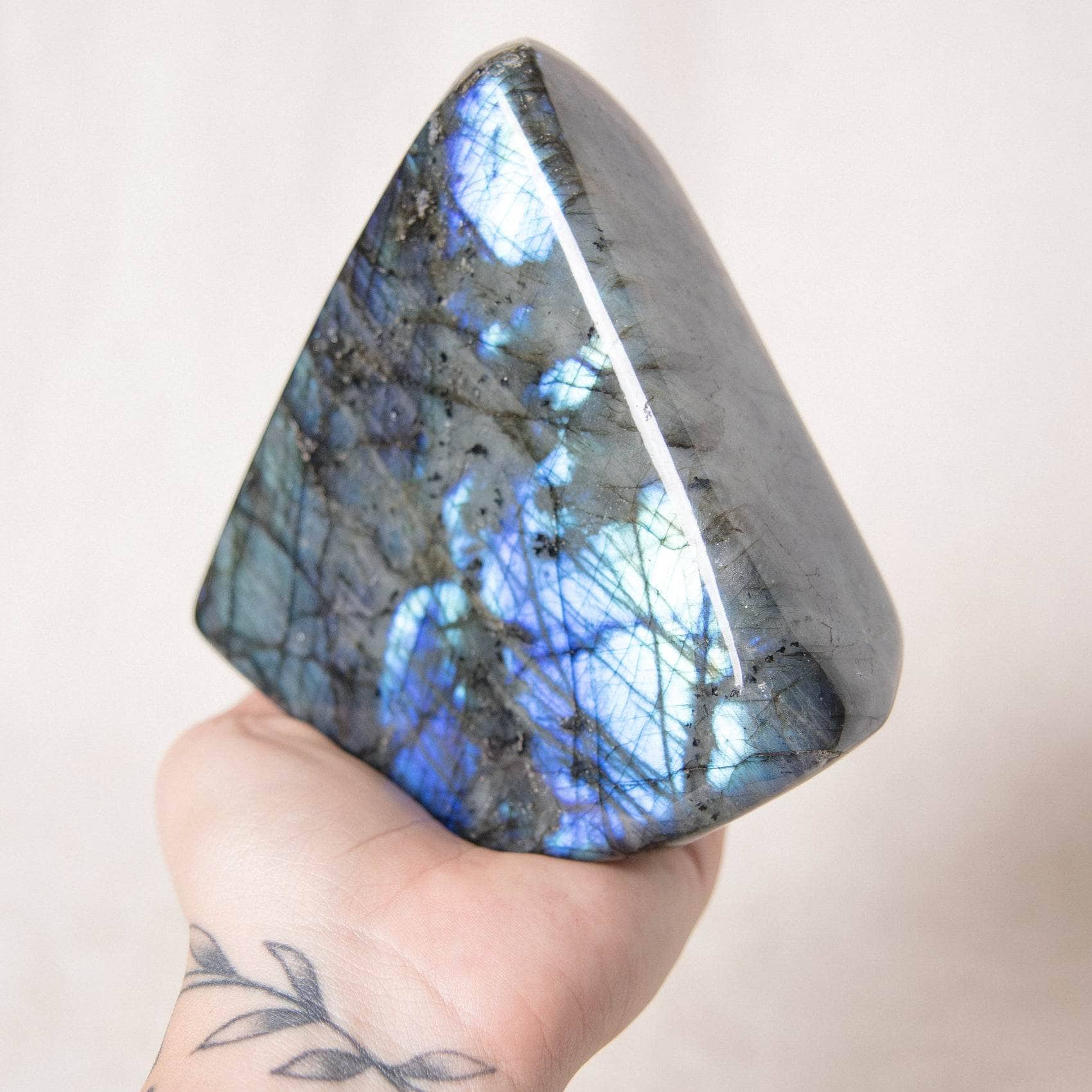 Labradorite Blue Flame Freeform - AAA Premium Quality、mySite、hinf8tx79