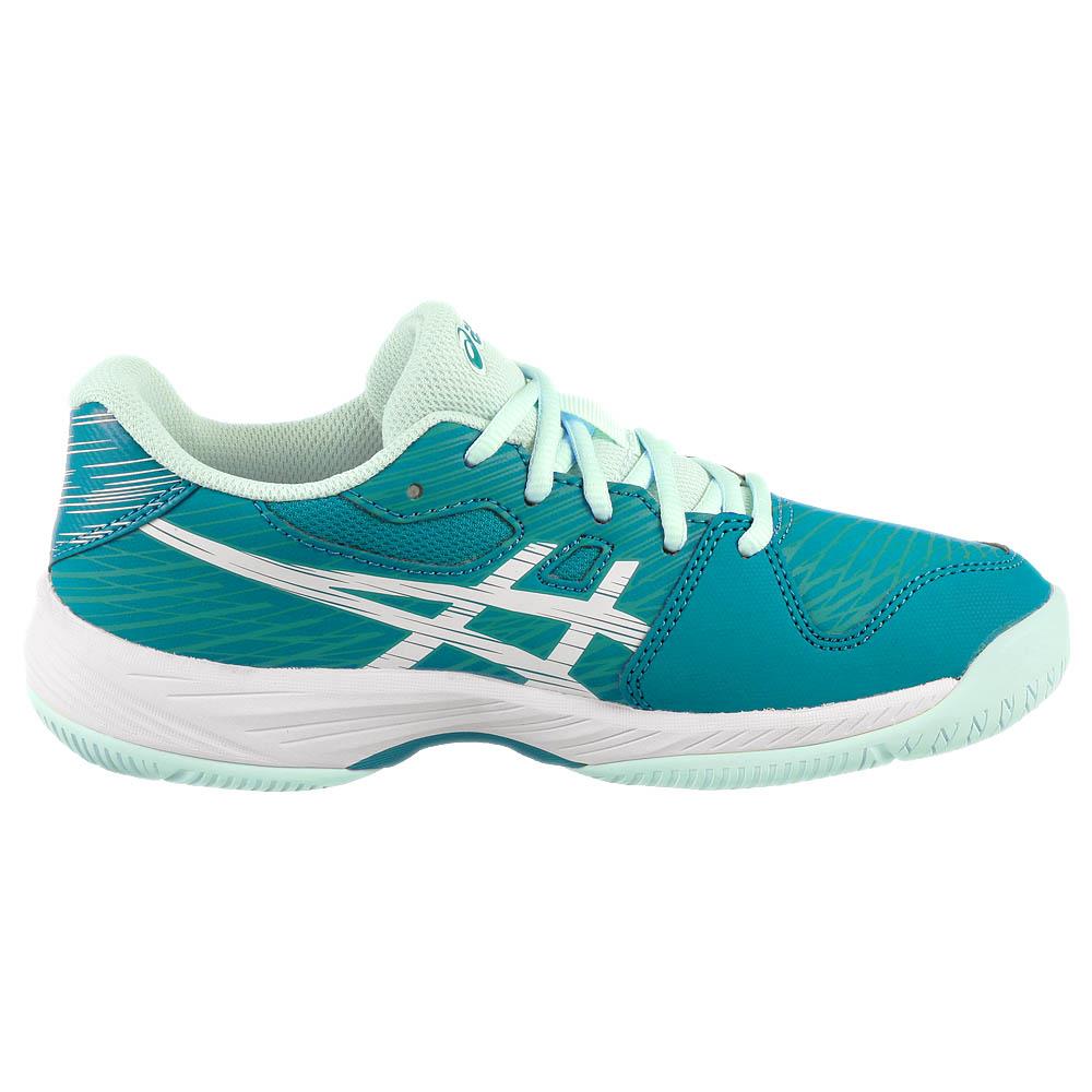 Asics Junior Gel-Game 9 GS - Teal Blue/White、mySite、neckold