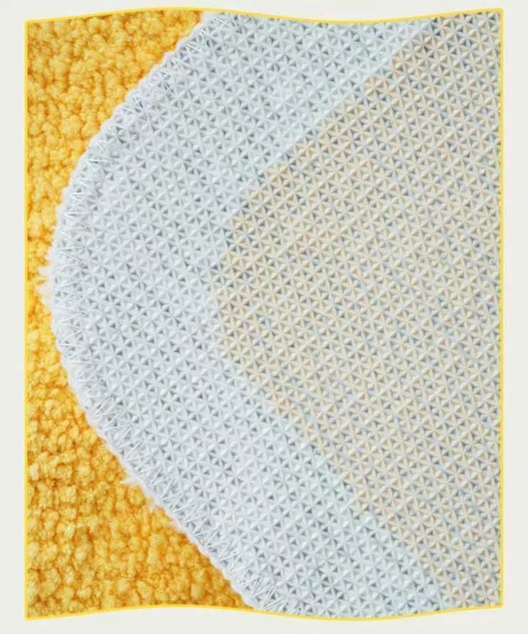 Cow Bathmat 73cm X 55cm Polyester、mySite、g9winljtr