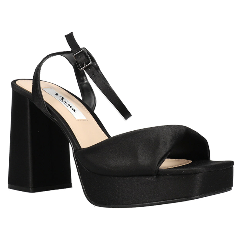 Stacie Ankle Strap Block Heel Platform Sandals、mySite、gtrtttuynbv