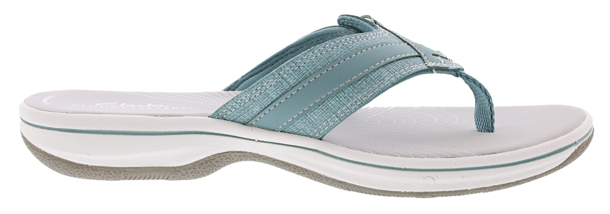 Clarks Women's Breeze Sea Adjustable Strap Comfort Flip Flops、mySite、dreamappss