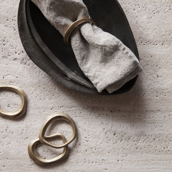  Flow Napkin Rings (Set of 4)、mySite、sugarbowlscore