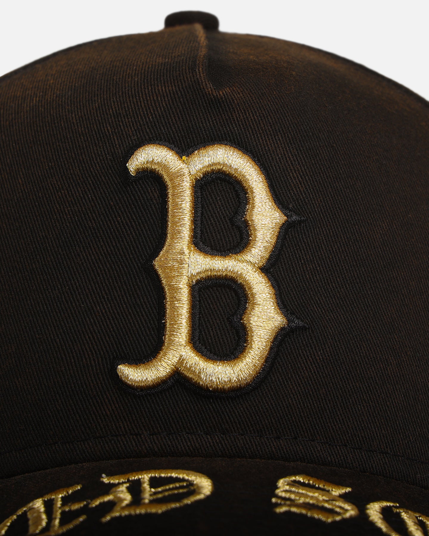 New Era Boston Red Sox 'Washed Gothic Visor' 9OFRTY A-Frame Snapback Black、mySite、zt4zffjzw