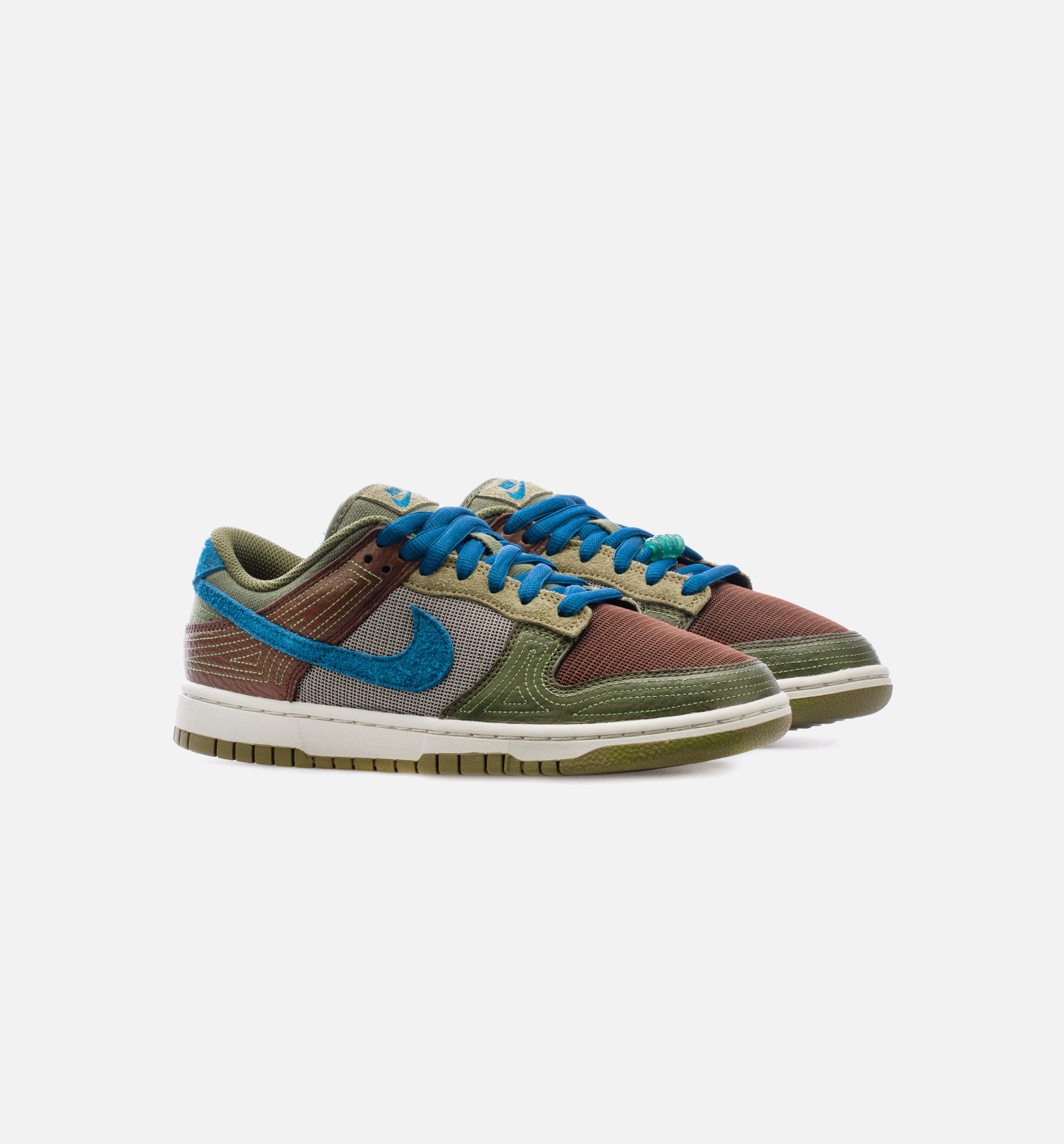 Dunk Low NH Cacao Wow Mens Lifestyle Shoe - Green/Brown/Blue、mySite、dreamappss