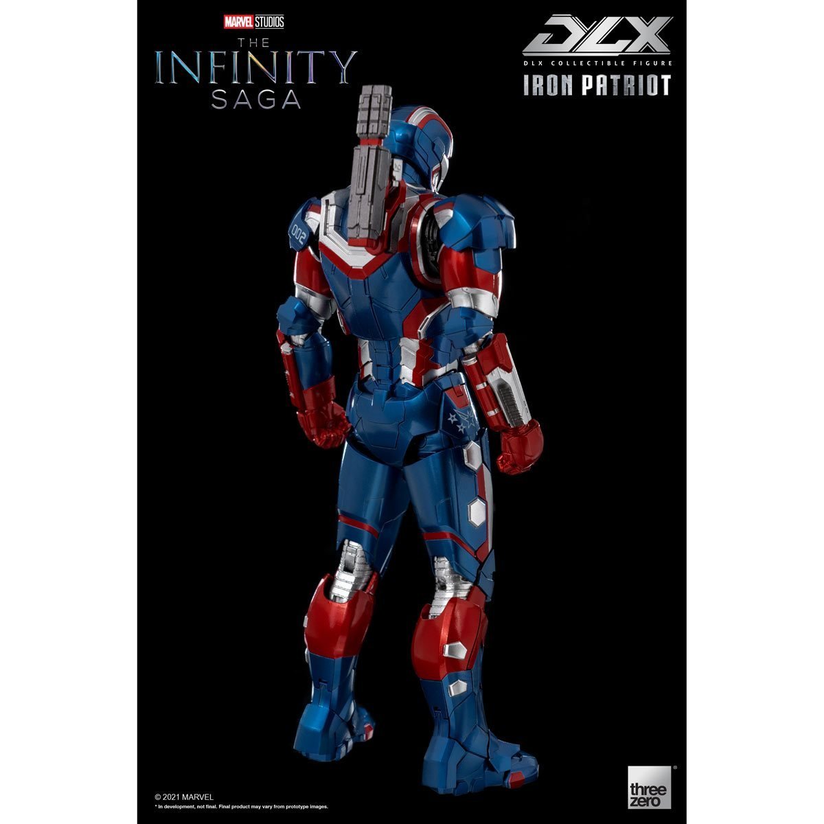 Marvel Studios: The Infinity Saga DLX Iron Patriot Action Figure、mySite、hgirdovlk