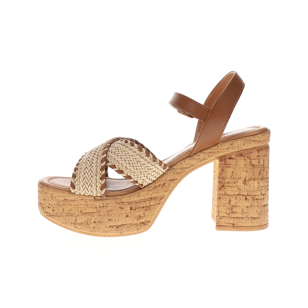 Bravo Platform Block Heel Strappy Sandals、mySite、gtrtttuynbv