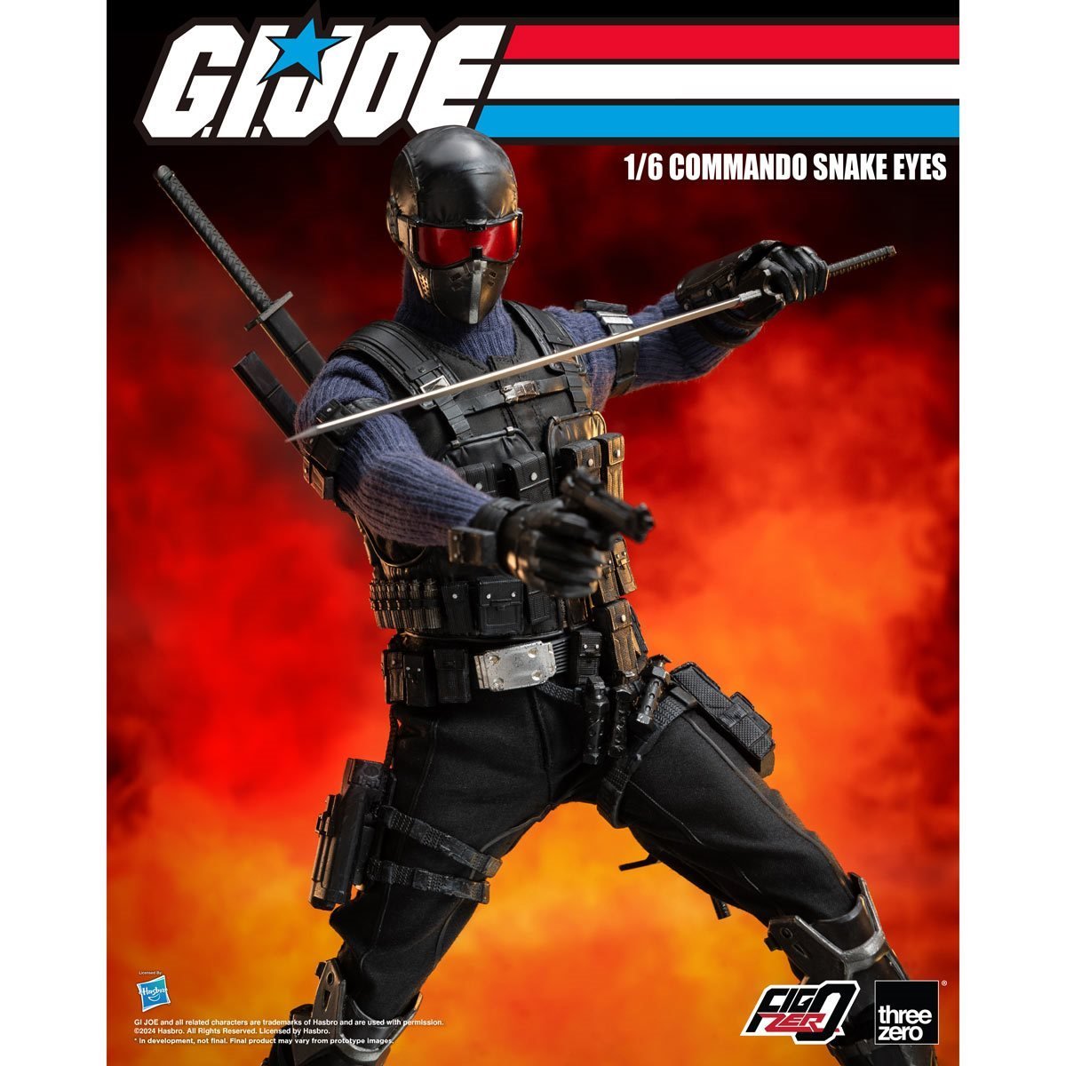 G.I. Joe FigZero Commando Snake Eyes (1/6 Scale)、mySite、hgirdovlk