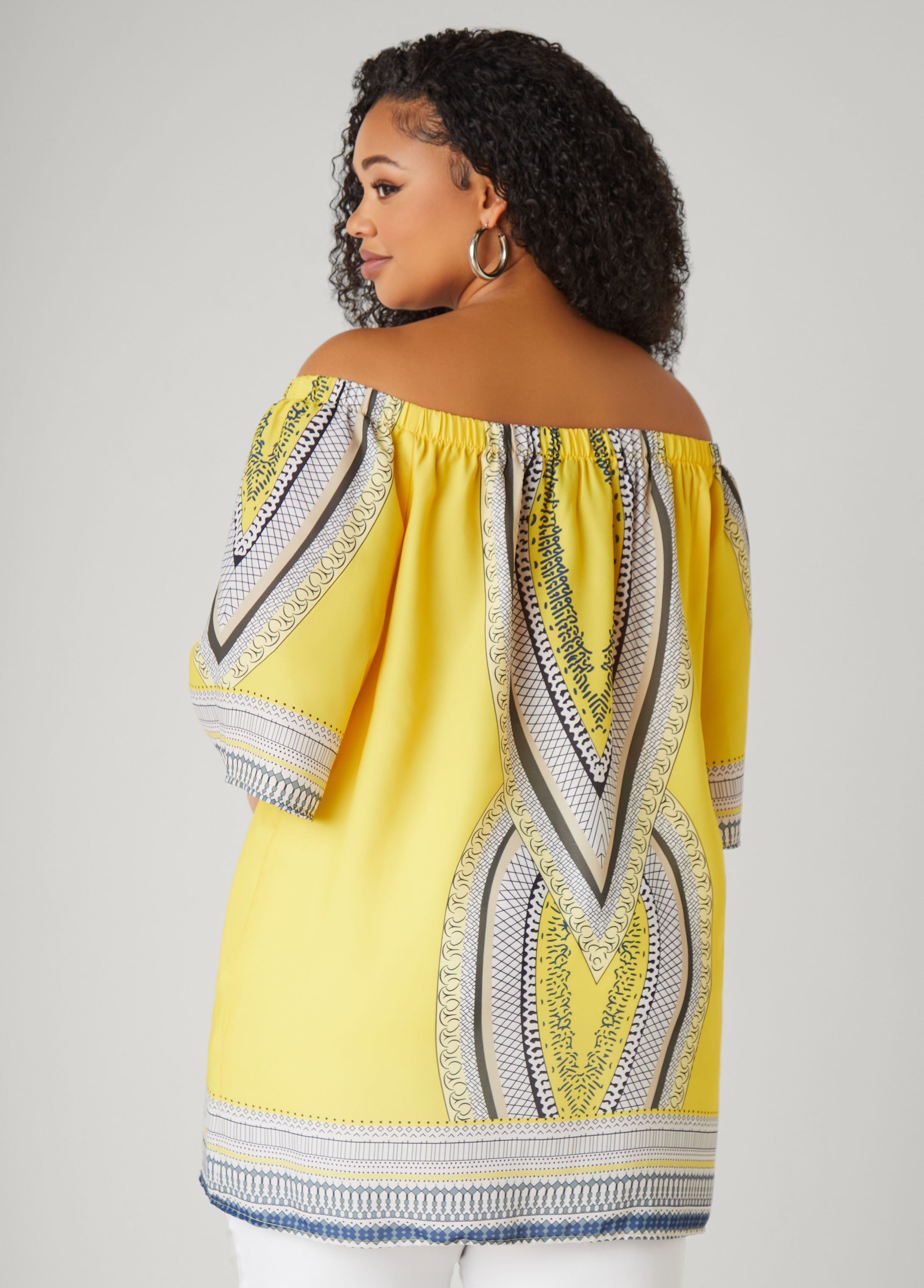 Abstract Off The Shoulder Blouse、mySite、bengalsvssteelers