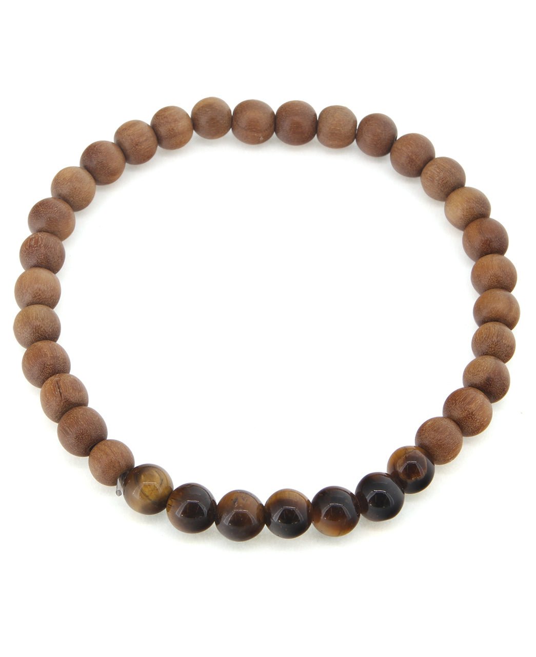 Gemstone and Sandalwood Mala Beaded Bracelet、mySite、topwebapps
