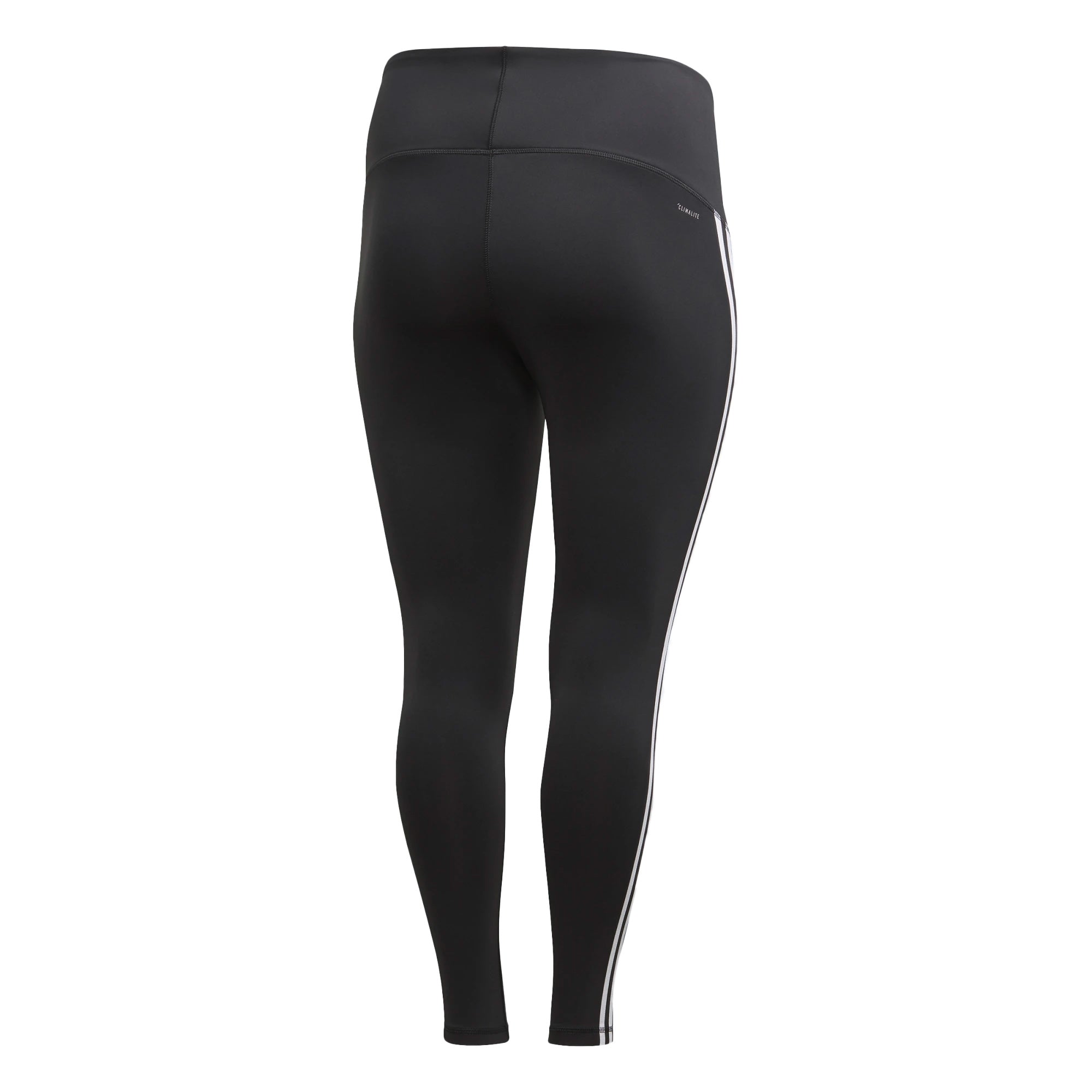adidas Women's Designed 2 Move Tights (Plus Size) Black/White、mySite、noshort