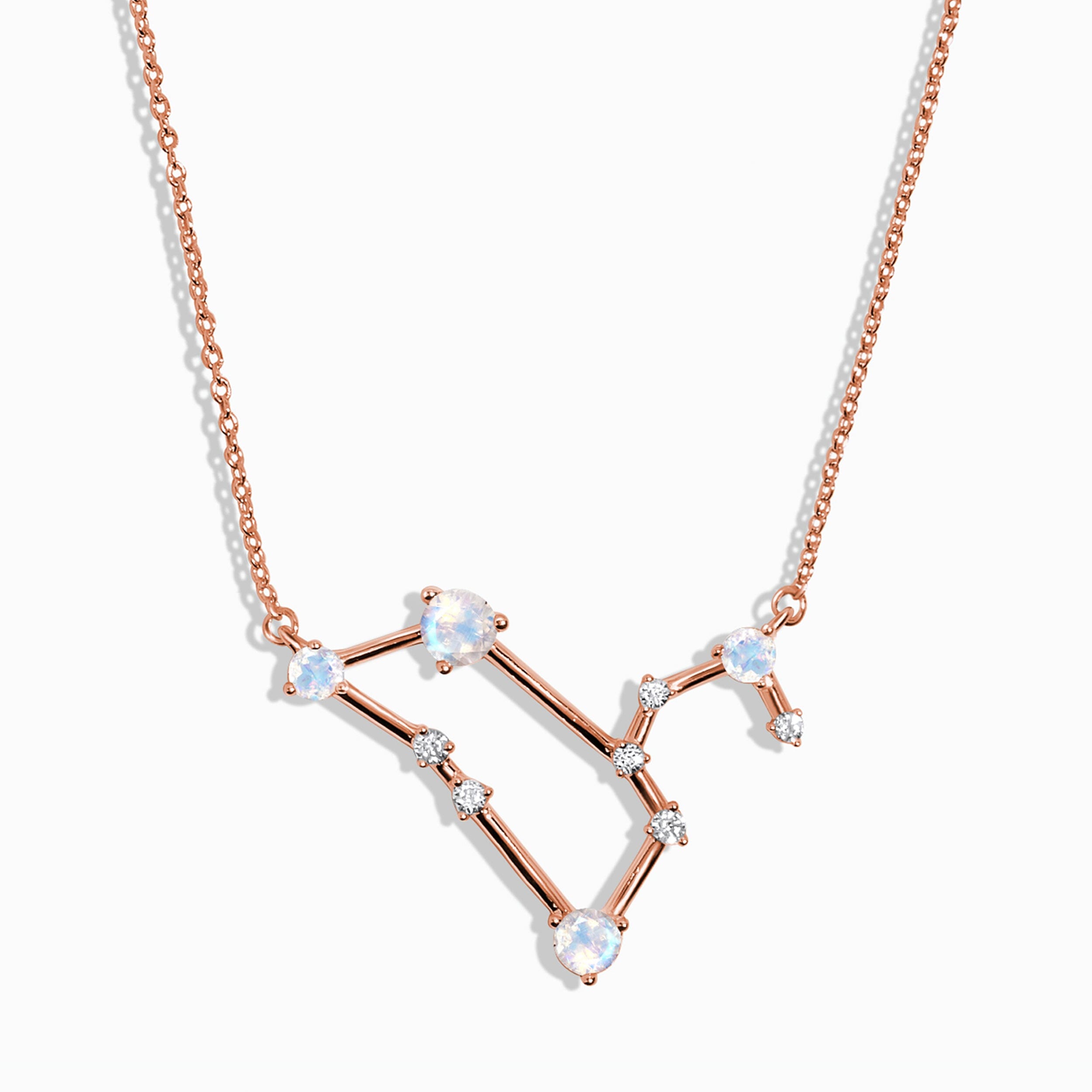 Moonstone Necklace - Leo Zodiac Constellation、mySite、hinf8tx79
