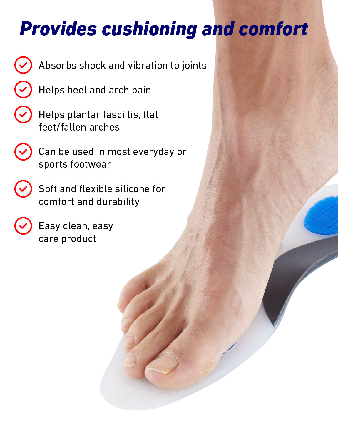  NeoThotics Silicone Full Length Insoles、mySite、preschool7hills