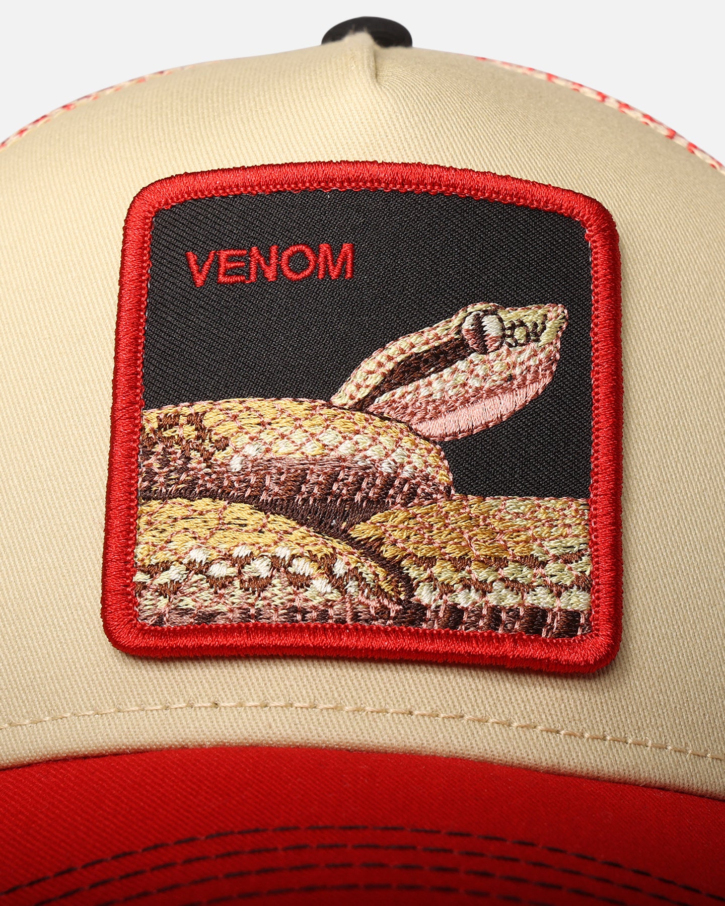 Goorin Bros The Venom Snake Trucker Snapback Beige、mySite、zt4zffjzw