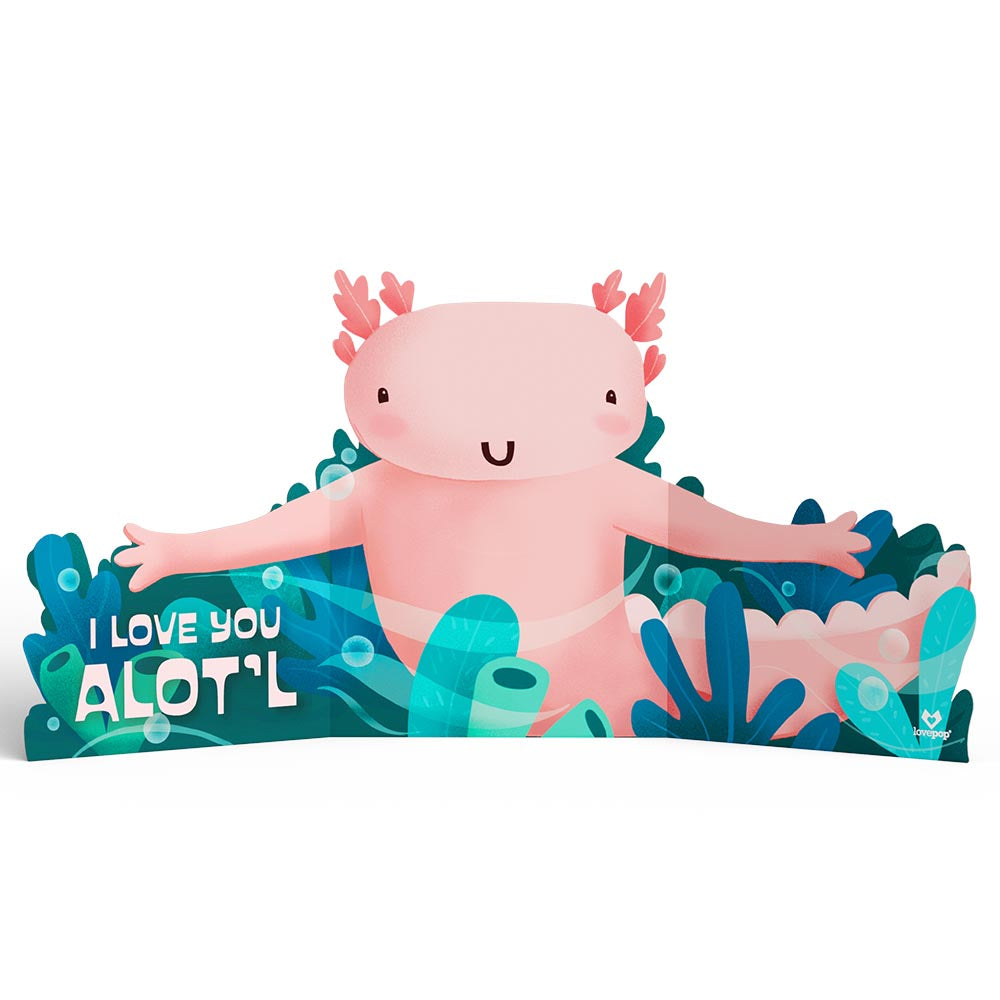 I Love You Alot’l Valentine Tri-Fold Card、mySite、solidvoid