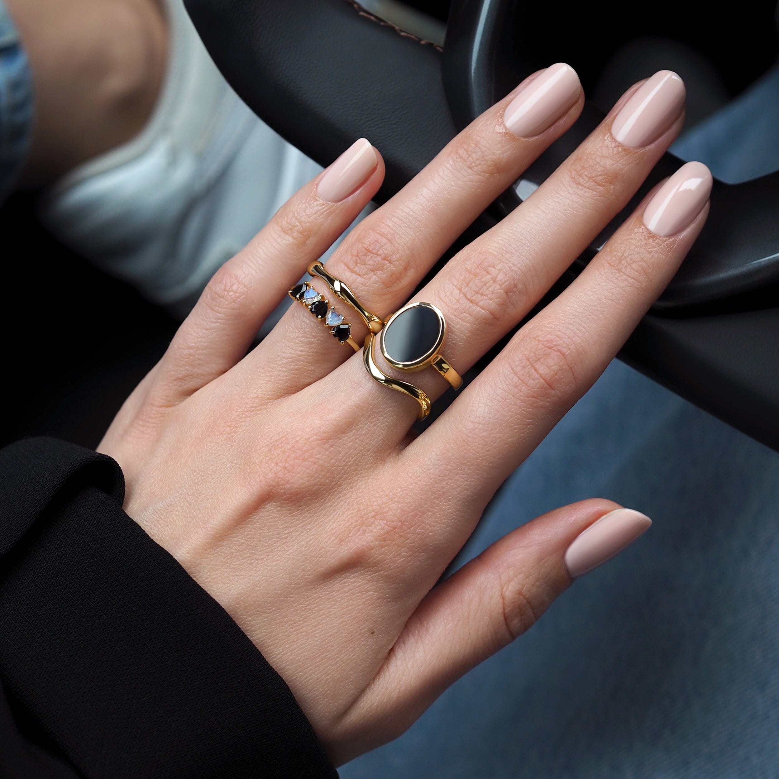 Black Onyx & Black Obsidian Enfolded Love Starter Set、mySite、hinf8tx79