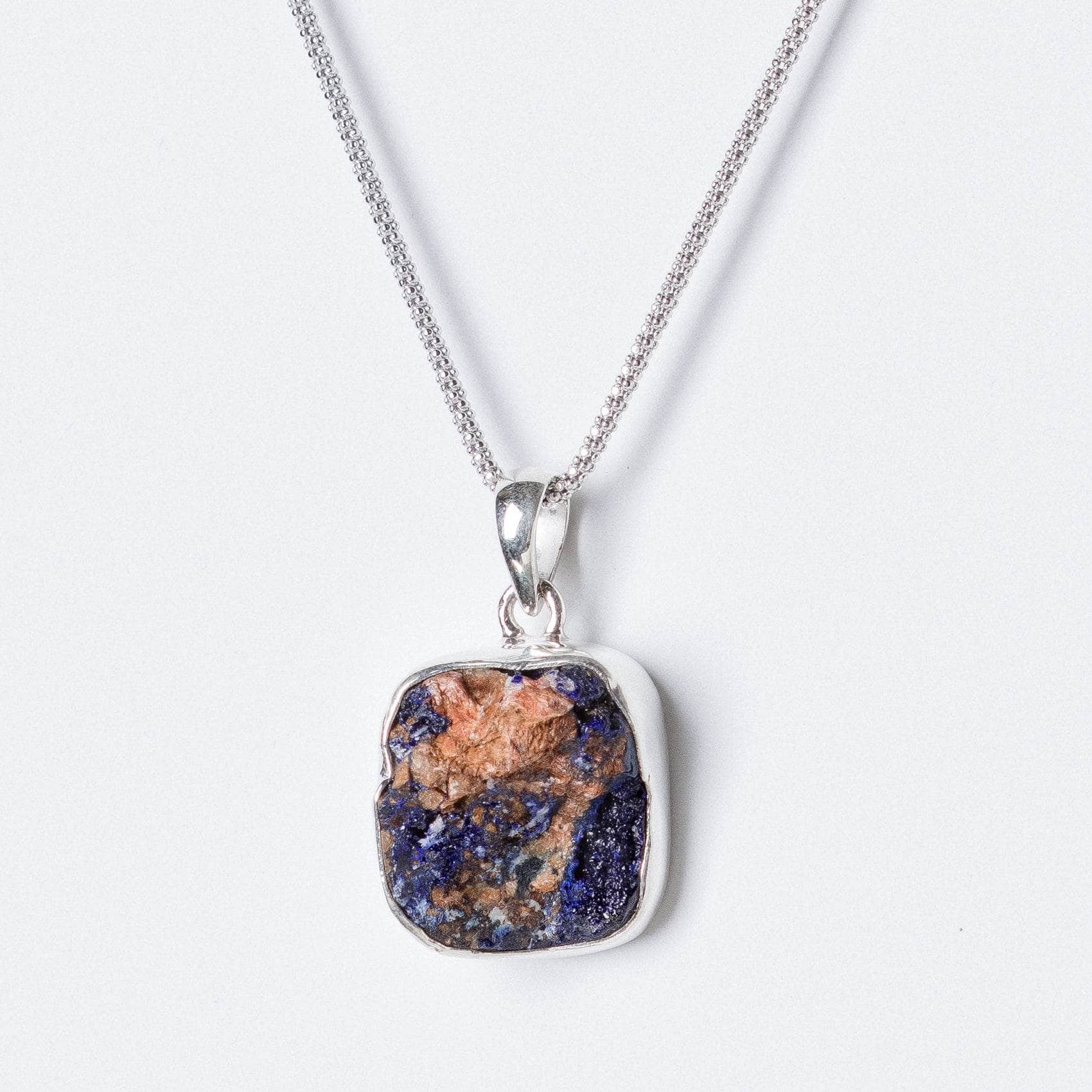 Rare Azurite Druzy Pendant Necklaces - One of a Kind、mySite、hinf8tx79