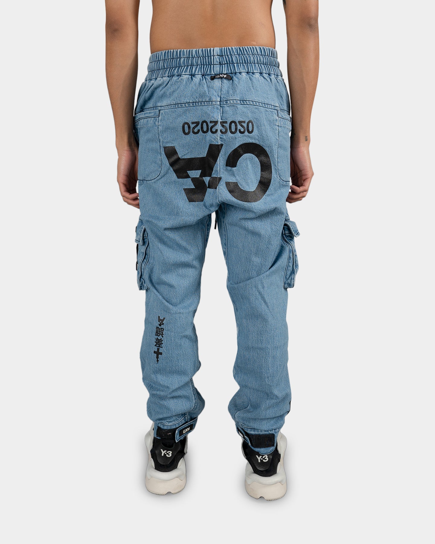 The Anti Order LA Champion Denim Joggers Light Blue/Black、mySite、zt4zffjzw