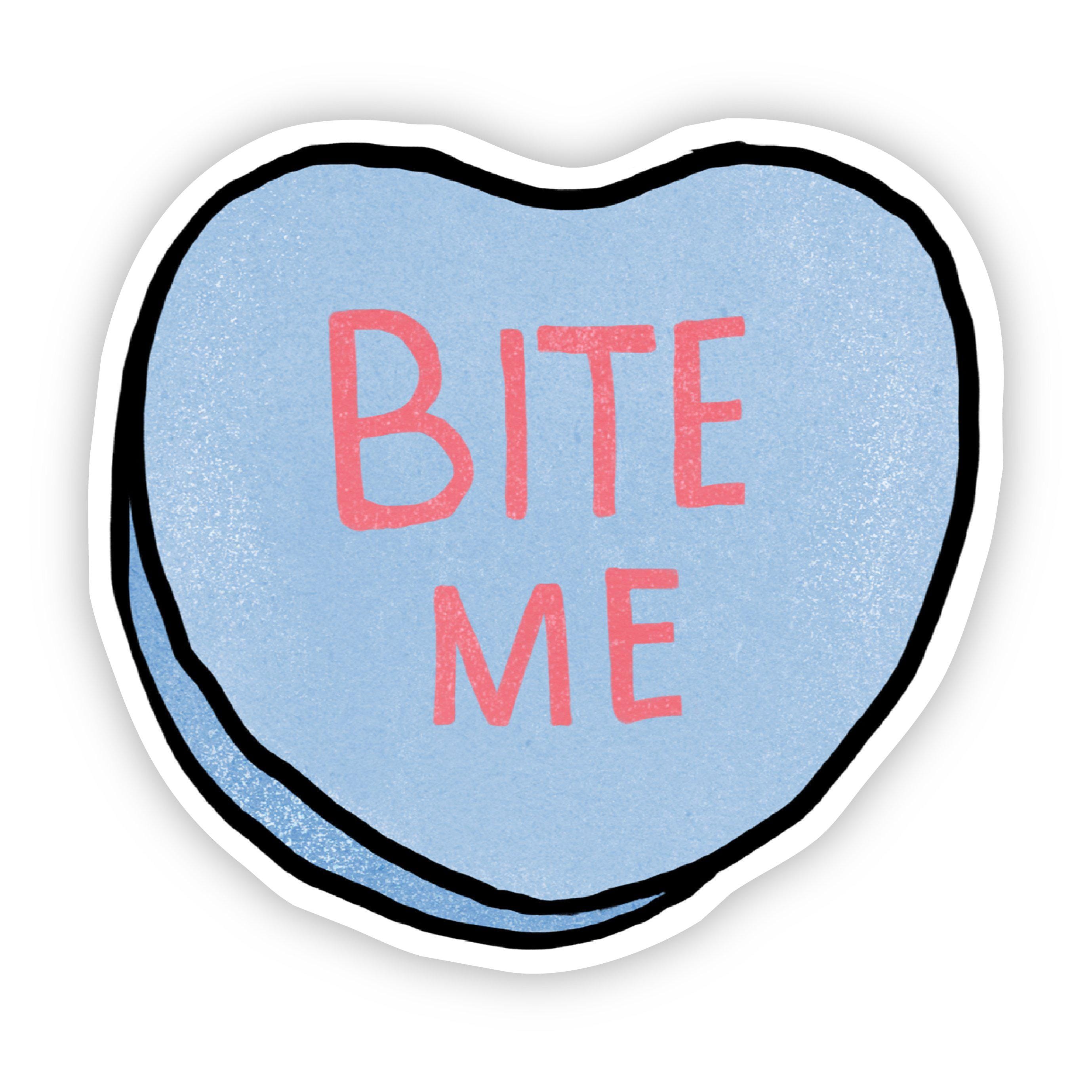  Bite Me Heart Sticker、mySite、elrpsem3k