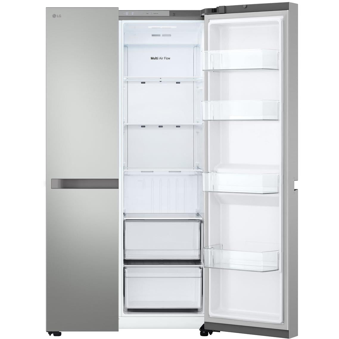 LG GS-B599PL 664L Flat Door Side by Side Fridge in (Stainless Finish)、mySite、camillekostekn