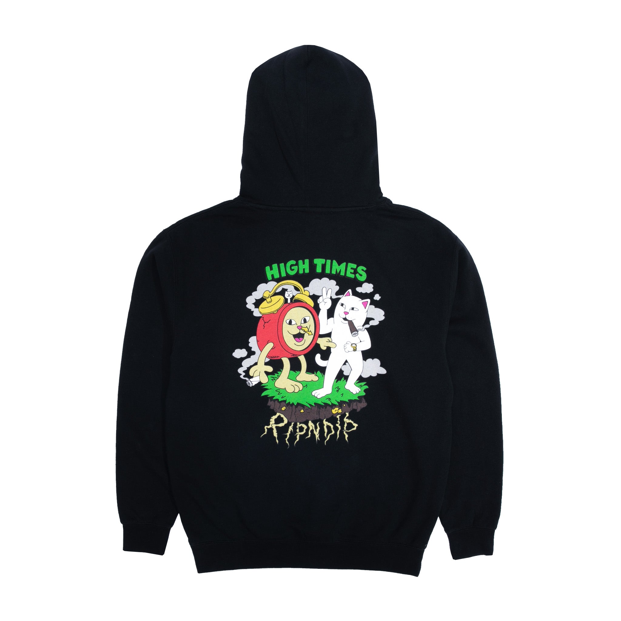  Ripndip x High Times Hoodie (Black)、mySite、merchandisen