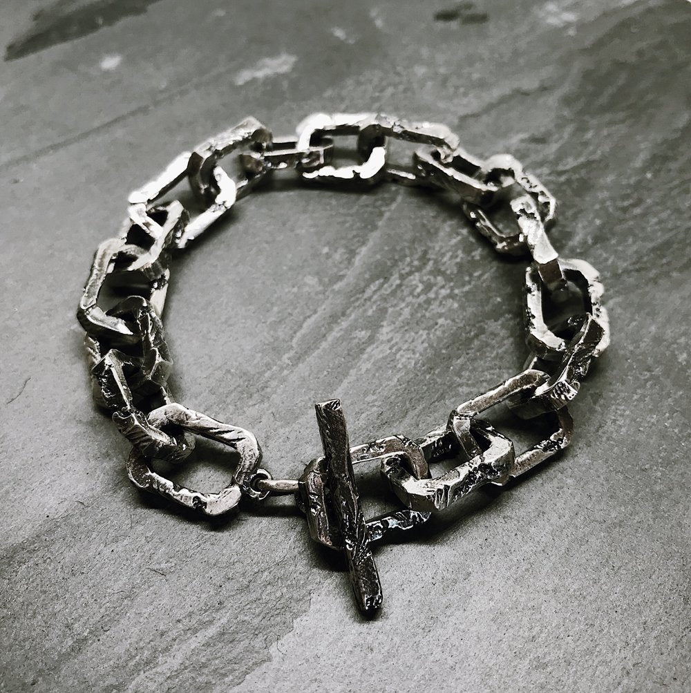  Nomad Link Bracelet (Oxidized Silver)、mySite、merchandisen
