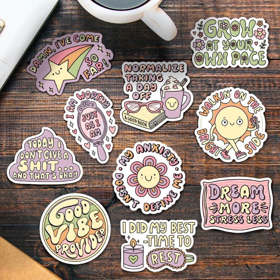  Brightside Sticker 10 Pack、mySite、ghnorth