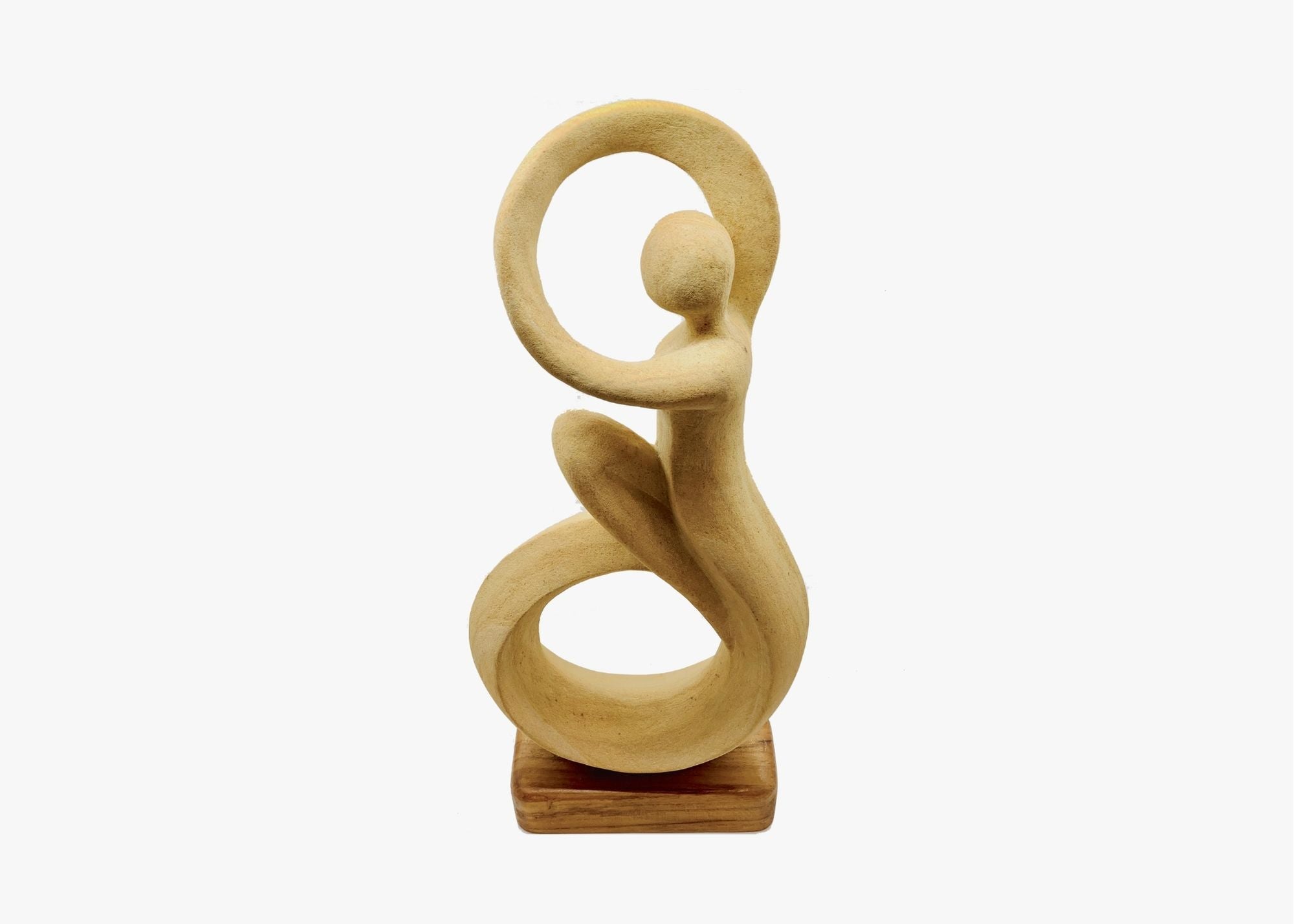 Abstract Dancing Lady - Sandstone (42cm)、mySite、topwebapps