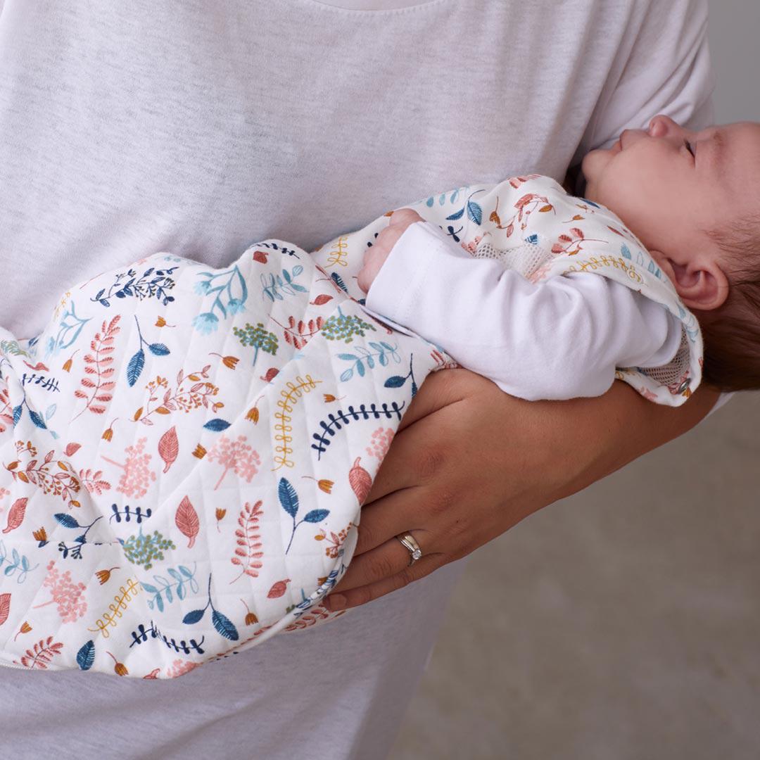  Purflo Swaddle To Sleep Bag - Botanical - TOG 2.5、mySite、merchandisen