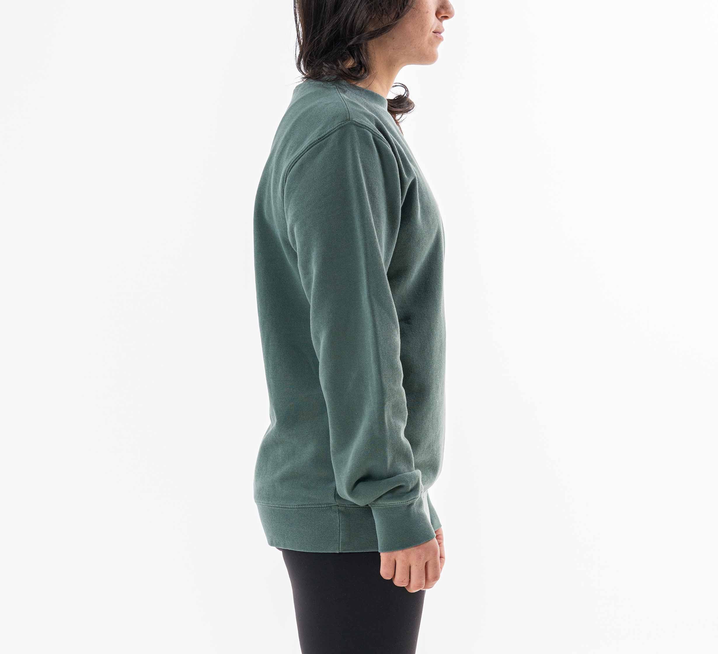 Womens Signature Crewneck Green、mySite、gigharbornorthrealestate