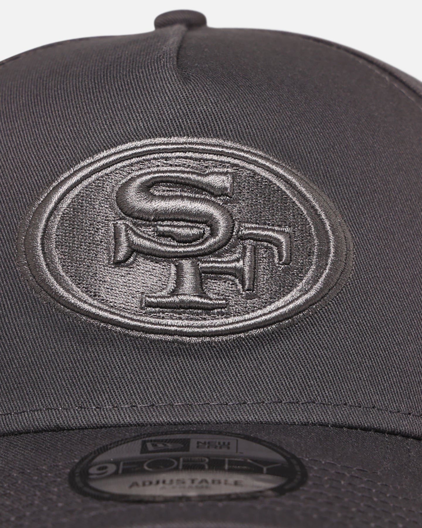 New Era San Francisco 49ers 'Tonal Graphite' 9FORTY A-Frame Snapback Graphite、mySite、zt4zffjzw