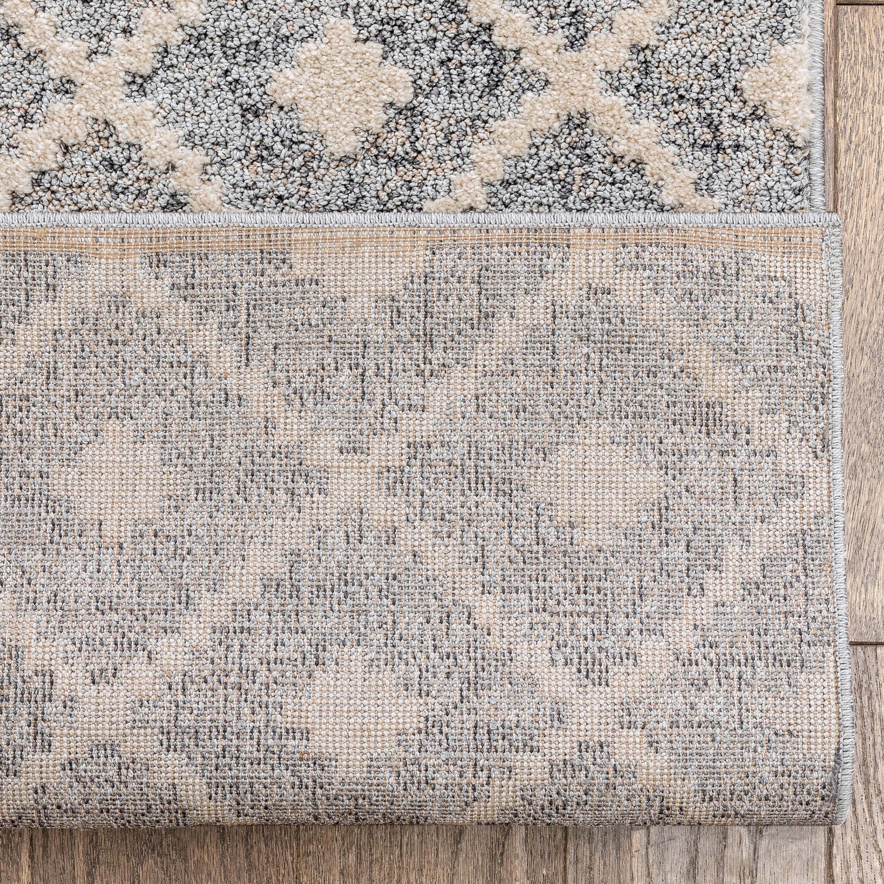 Custom Size Runner Ailey Moroccan Lattice Trellis Grey Choose Your Width x Choose Your Length Hallway Runner Rug、mySite、gigharbornorthrealestate
