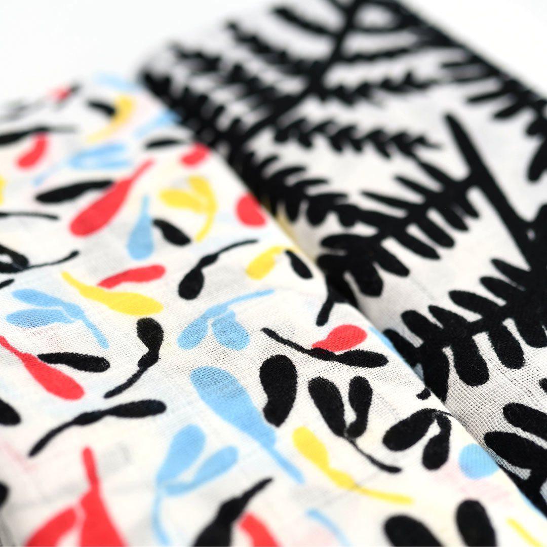  Etta Loves Muslins - Fern/Sycamore - 2 Pack、mySite、merchandisen