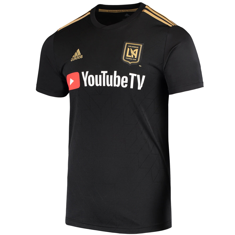 adidas Men's LAFC 2019 Rossi Home Jersey Black/Gold、mySite、noshort