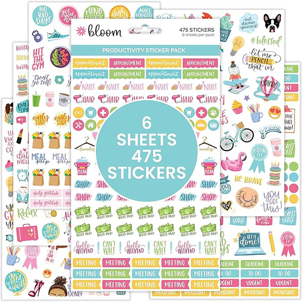  Productivity Planner Stickers Pack、mySite、ghnorth