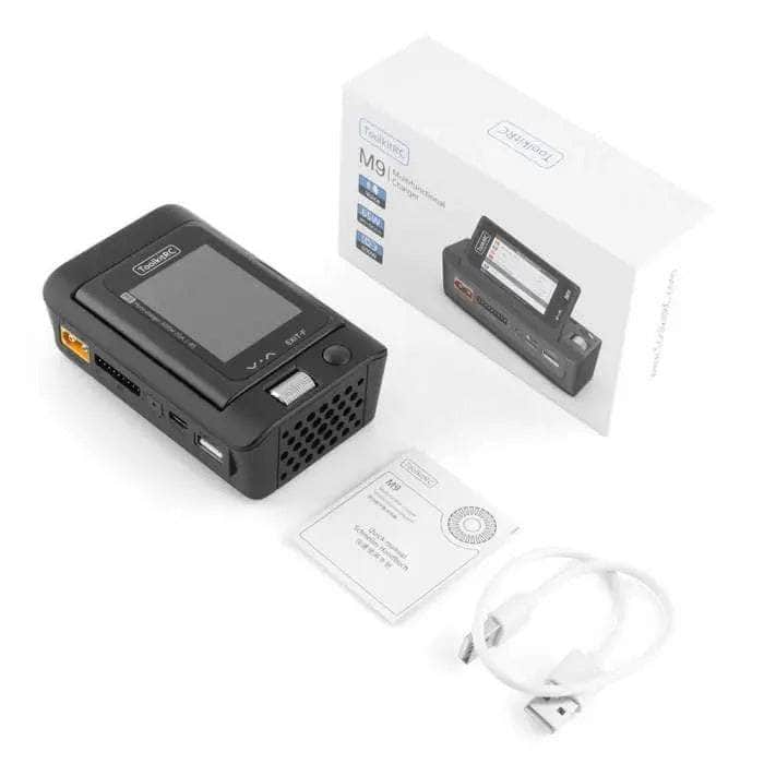  ToolkitRC M9 600W 20A 2-8S DC Multifunctional Charger w/65W USB-C Power Supply、mySite、merchandisen