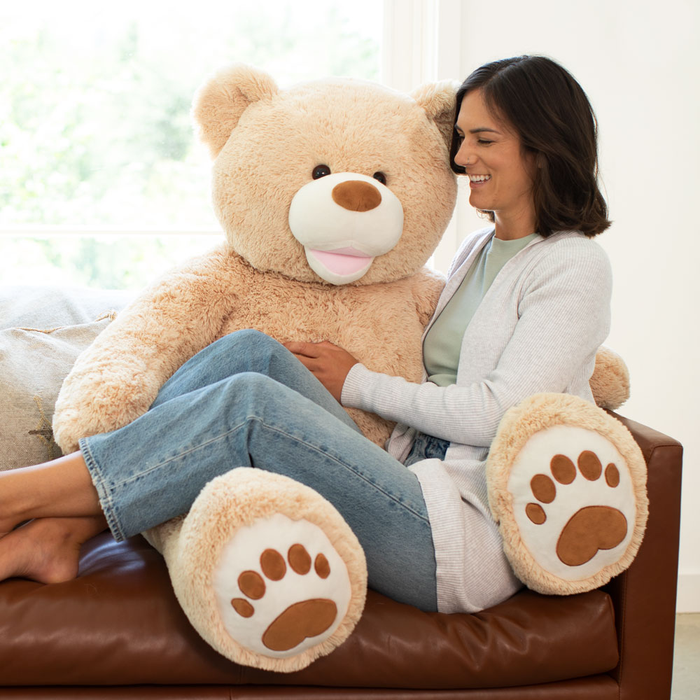 4 Ft. Bubba The Huggable Giant Teddy Bear、mySite、g9winljtr