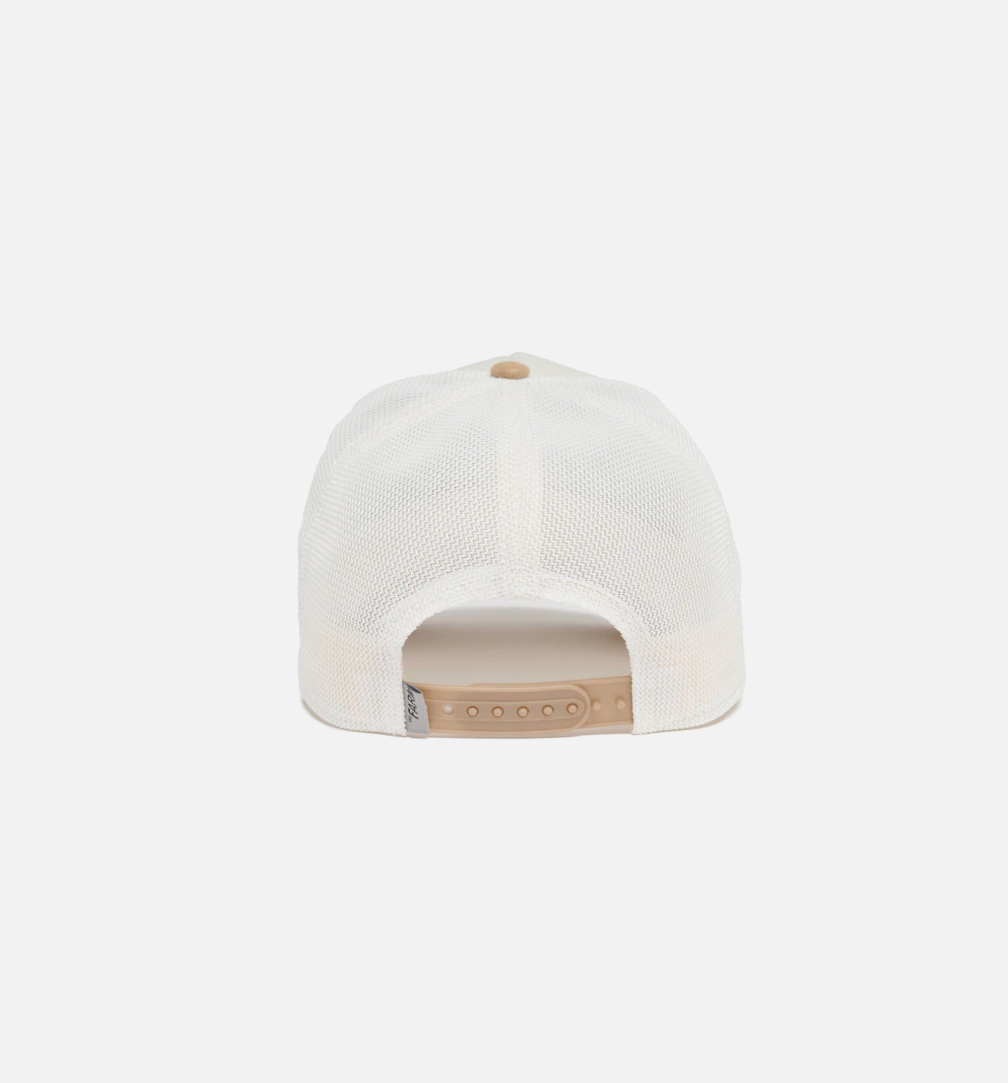 The Goat Suede Trucker Mens Hat - Tan/White、mySite、dreamappss