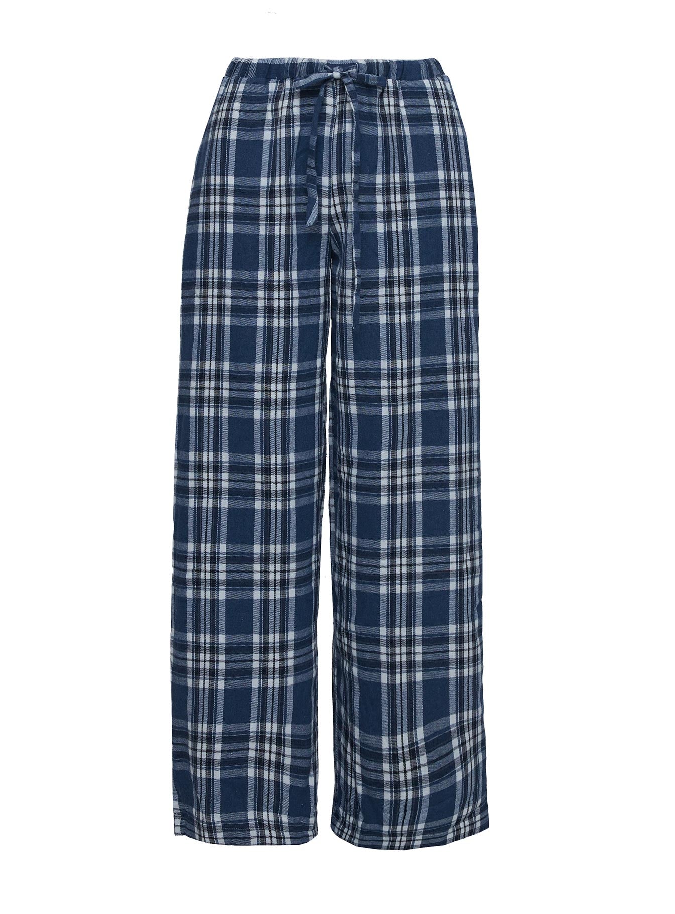 In The Morning Sleep Pant Blue Check、mySite、solidvoid