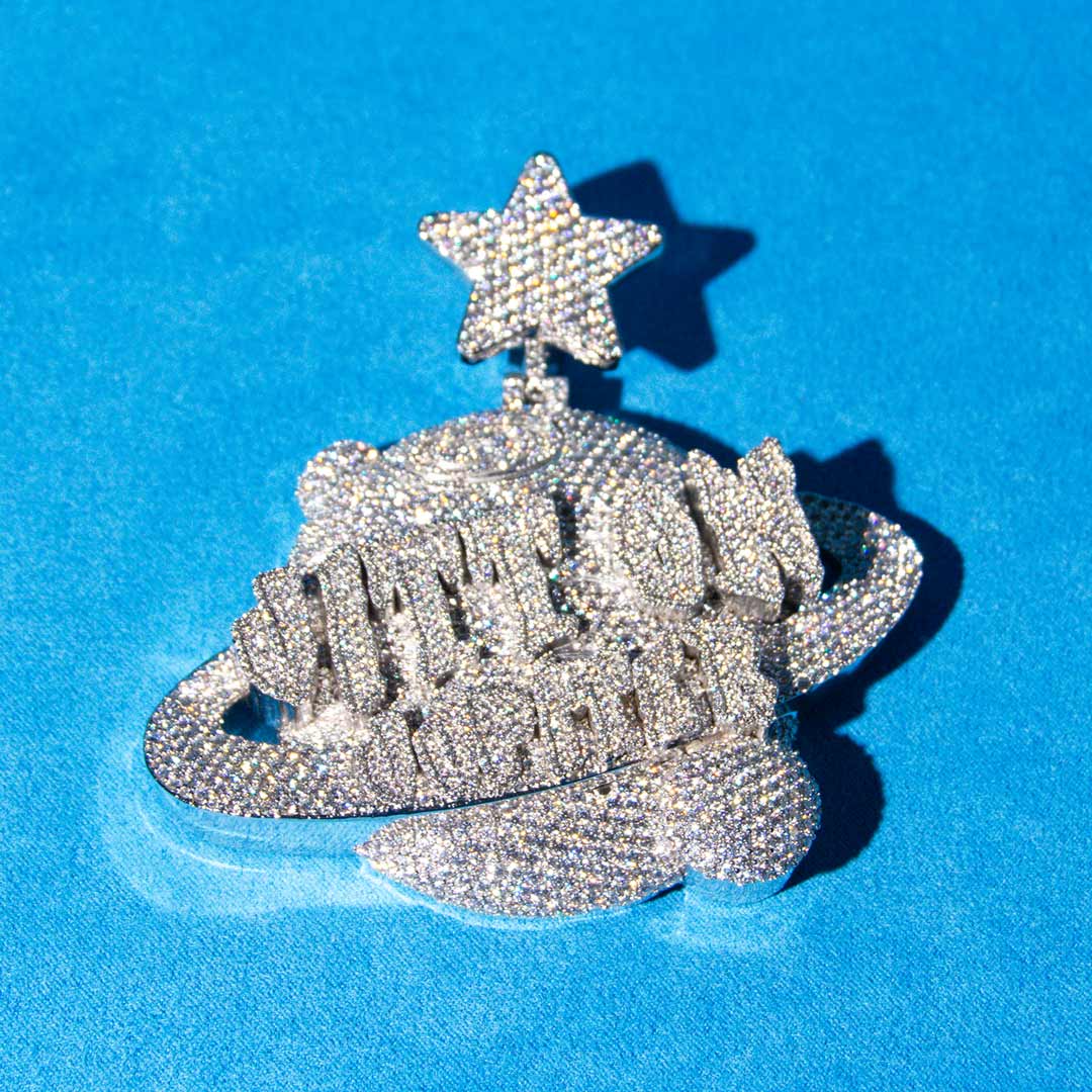 JITT ON JUPITER Custom Moissanite Pendant 14K Gold、mySite、hinf8tx79