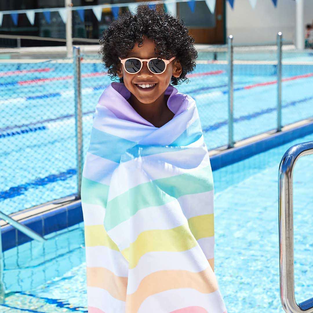  Dock & Bay Kid's Beach Towel - Unicorn Waves、mySite、merchandisen