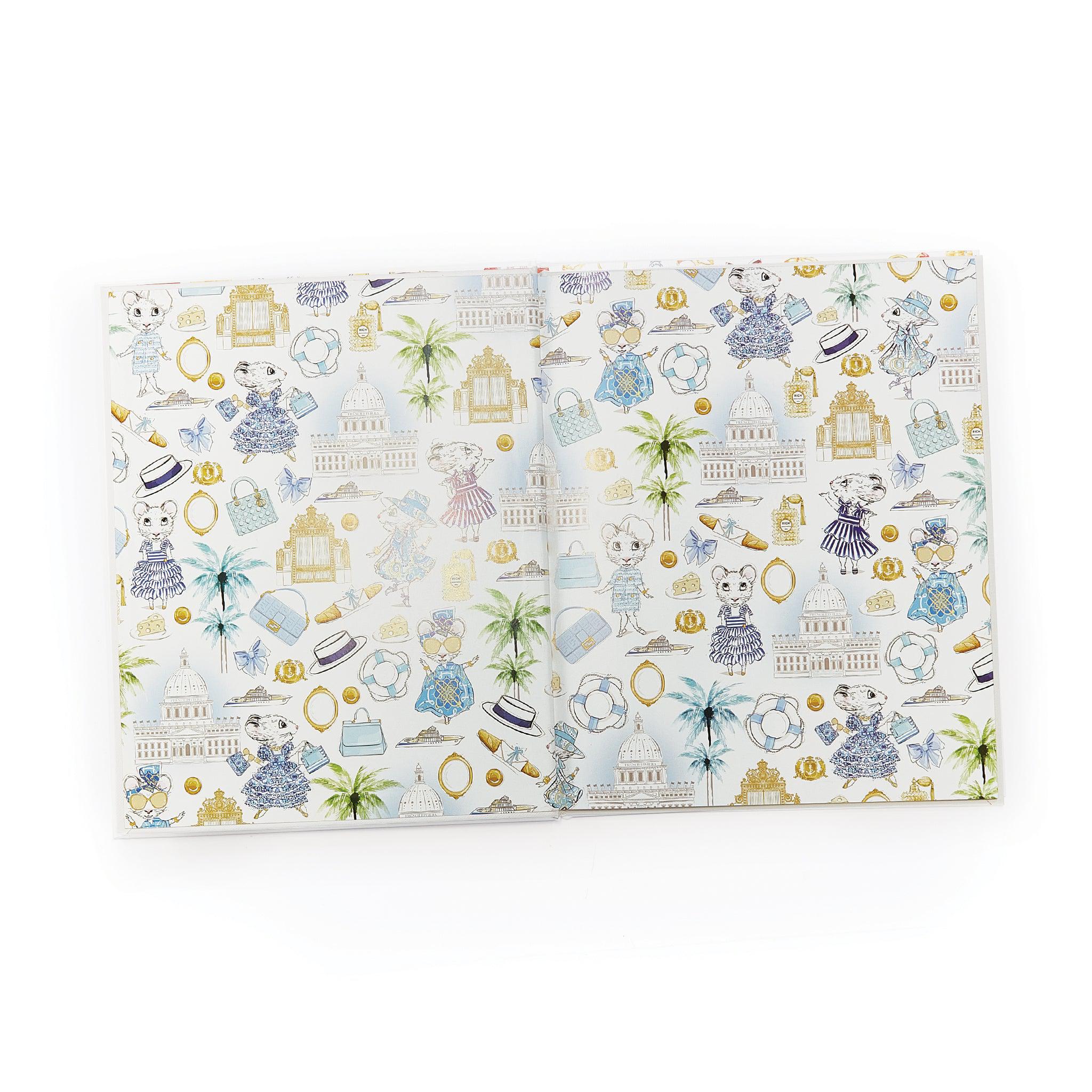 Claris The Mouse - Bonjour Riviera Hardcover Book、mySite、g9winljtr