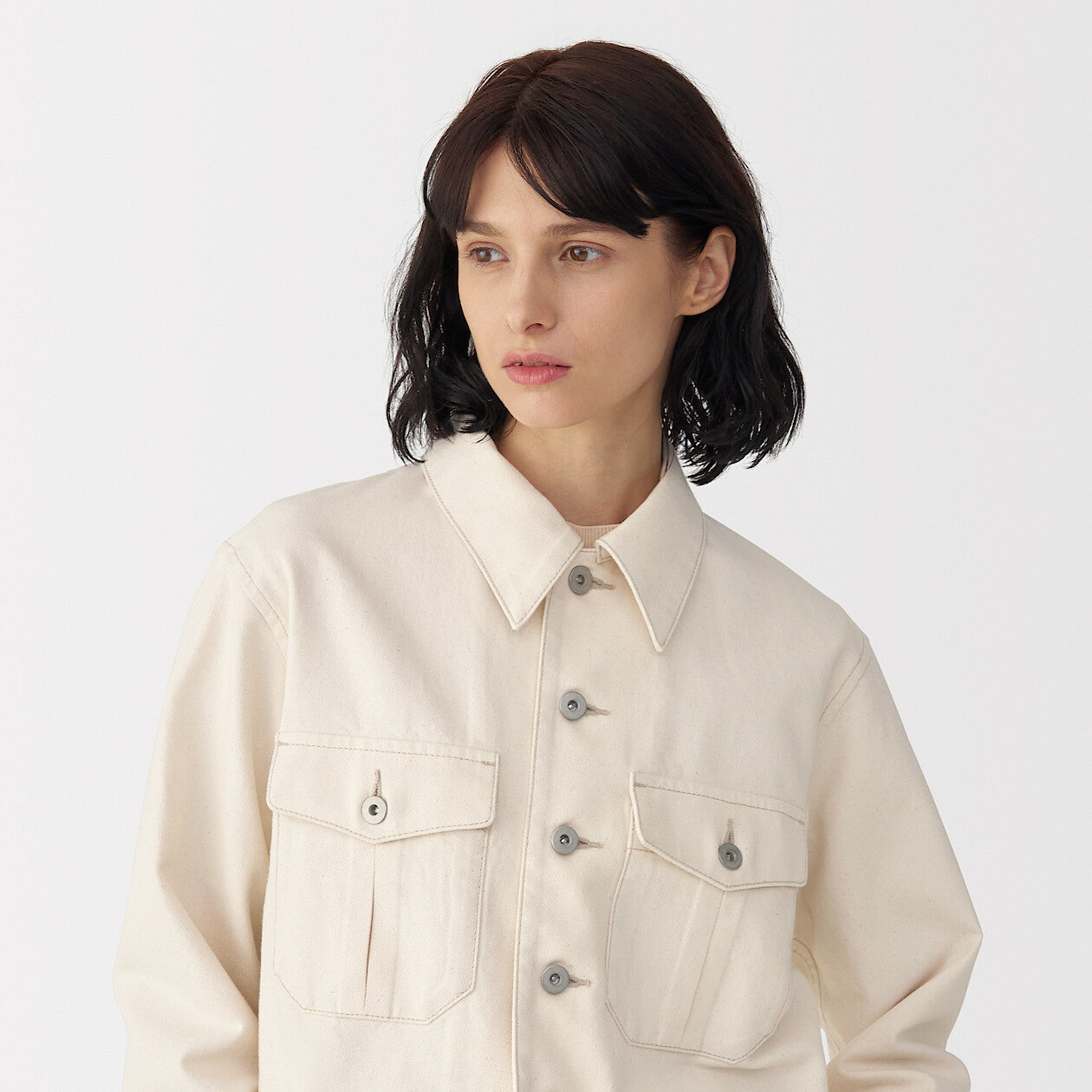  Labo Women's Washi Blend Twill Trucker Jacket、mySite、sugarbowlscore