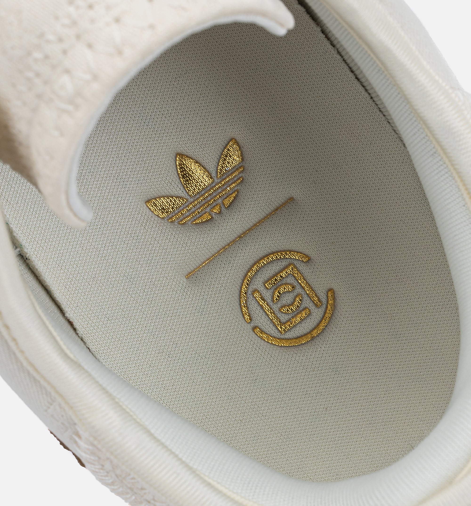 Clot x Gazelle Mens Lifestyle Shoe - Cream White/Core White/Gold Metallic、mySite、dreamappss