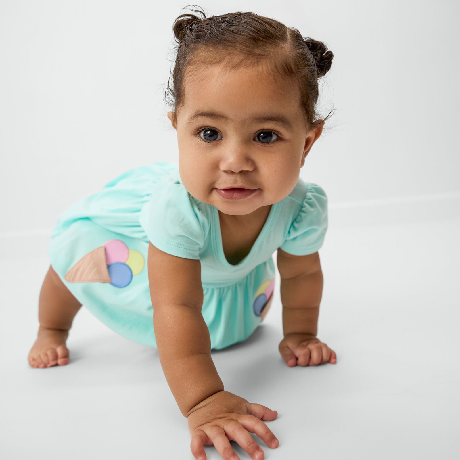  Sweet Scoops Aqua Mint Empire Tunic Top with Bloomer、mySite、layawaytickets