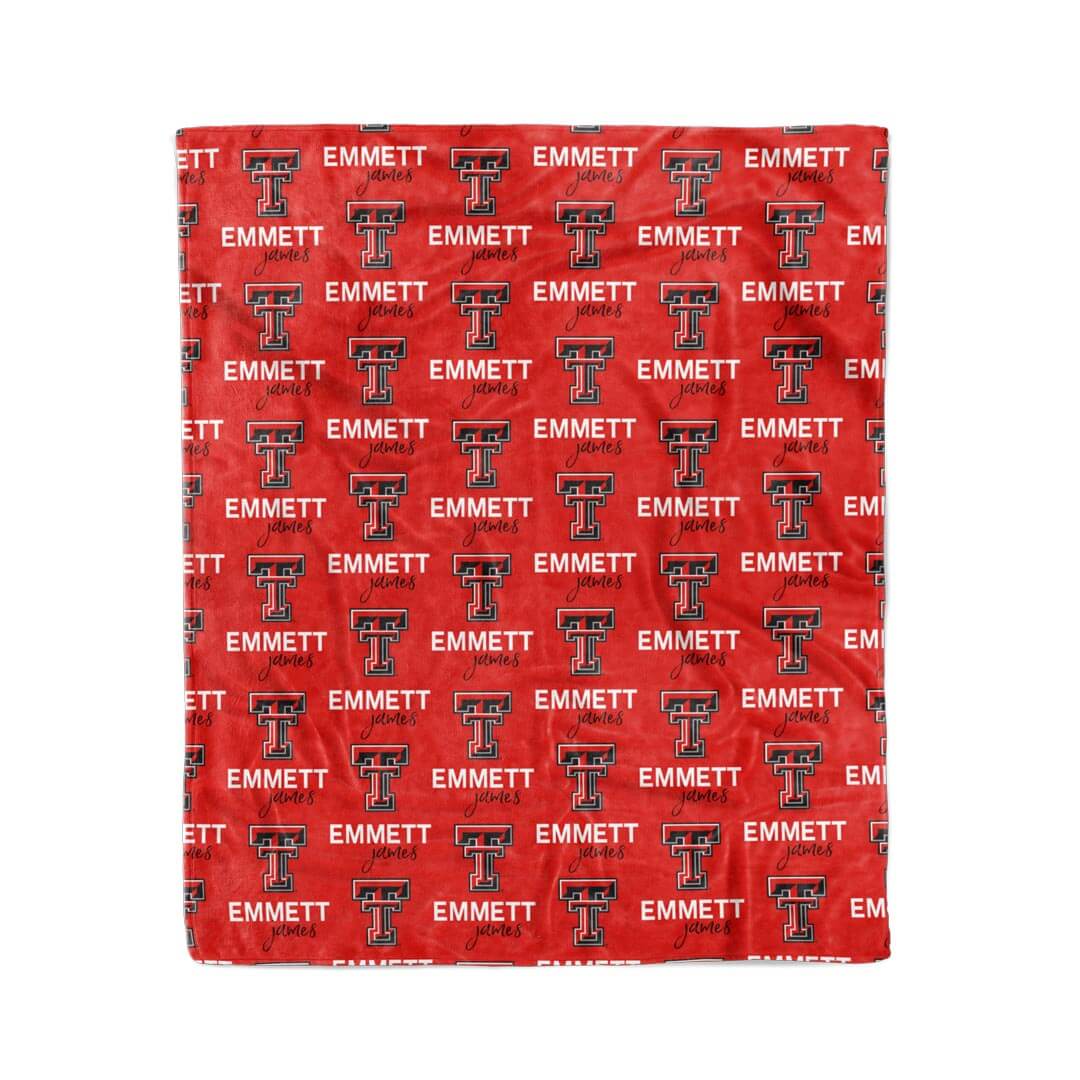  Texas Tech University | TTU Personalized Kids Blanket、mySite、layawaytickets