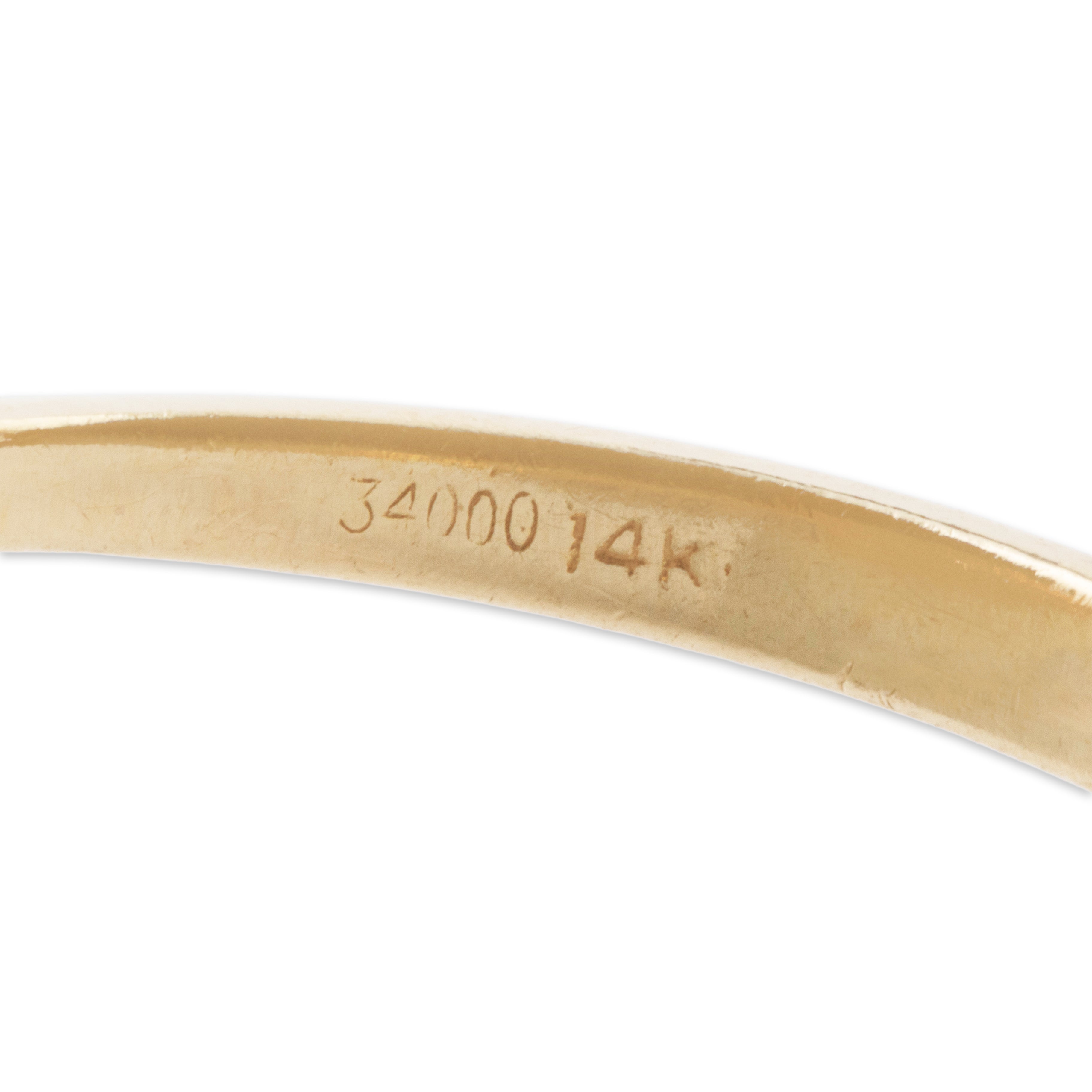 Vintage 14k Yellow Gold .47cttw Diamond Ruby Stunning Starburst Swirl Ring 6.75、mySite、hinf8tx79