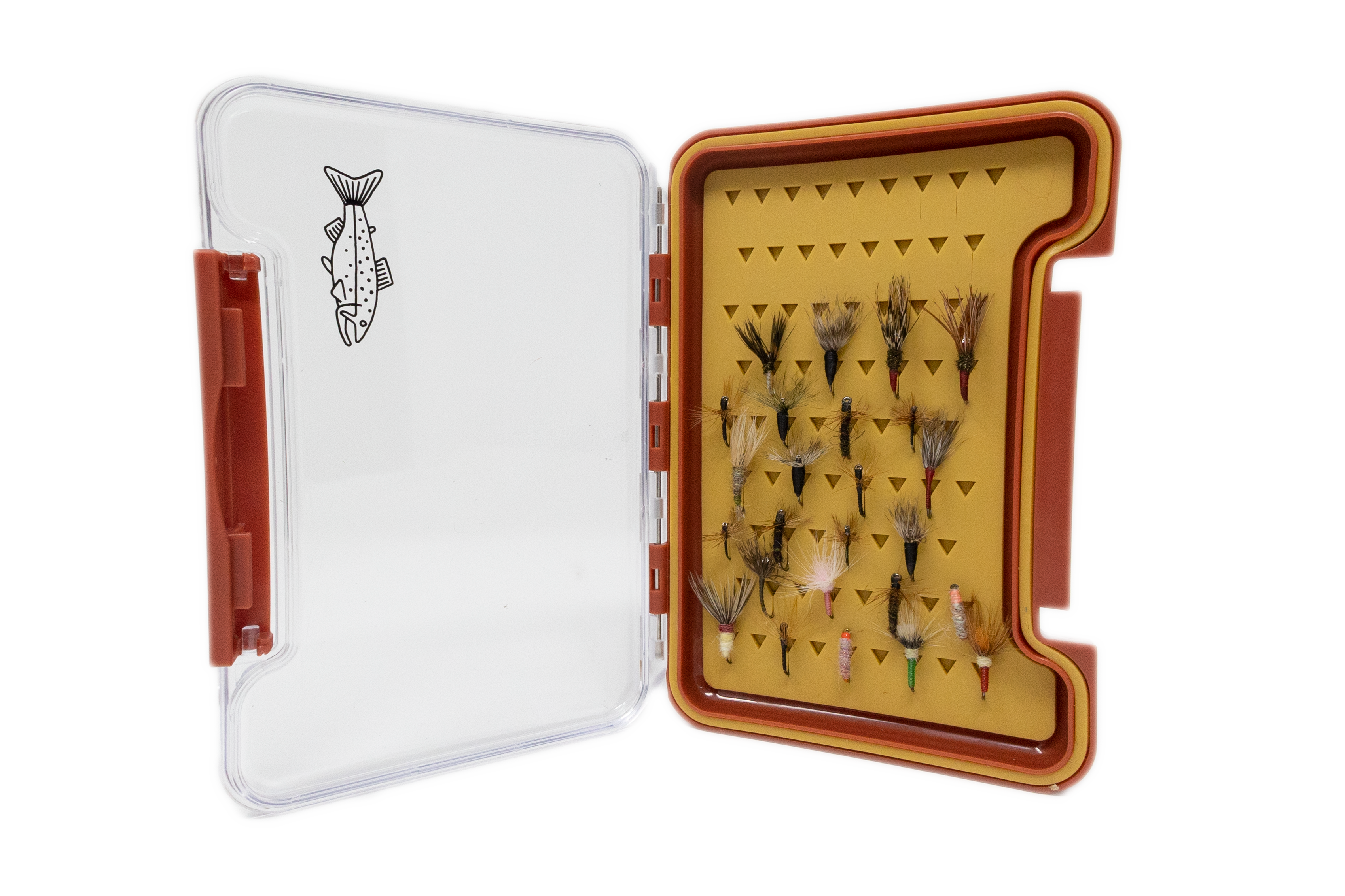 Loaded Fly Box with 24 Kebari Flies、mySite、solidvoid