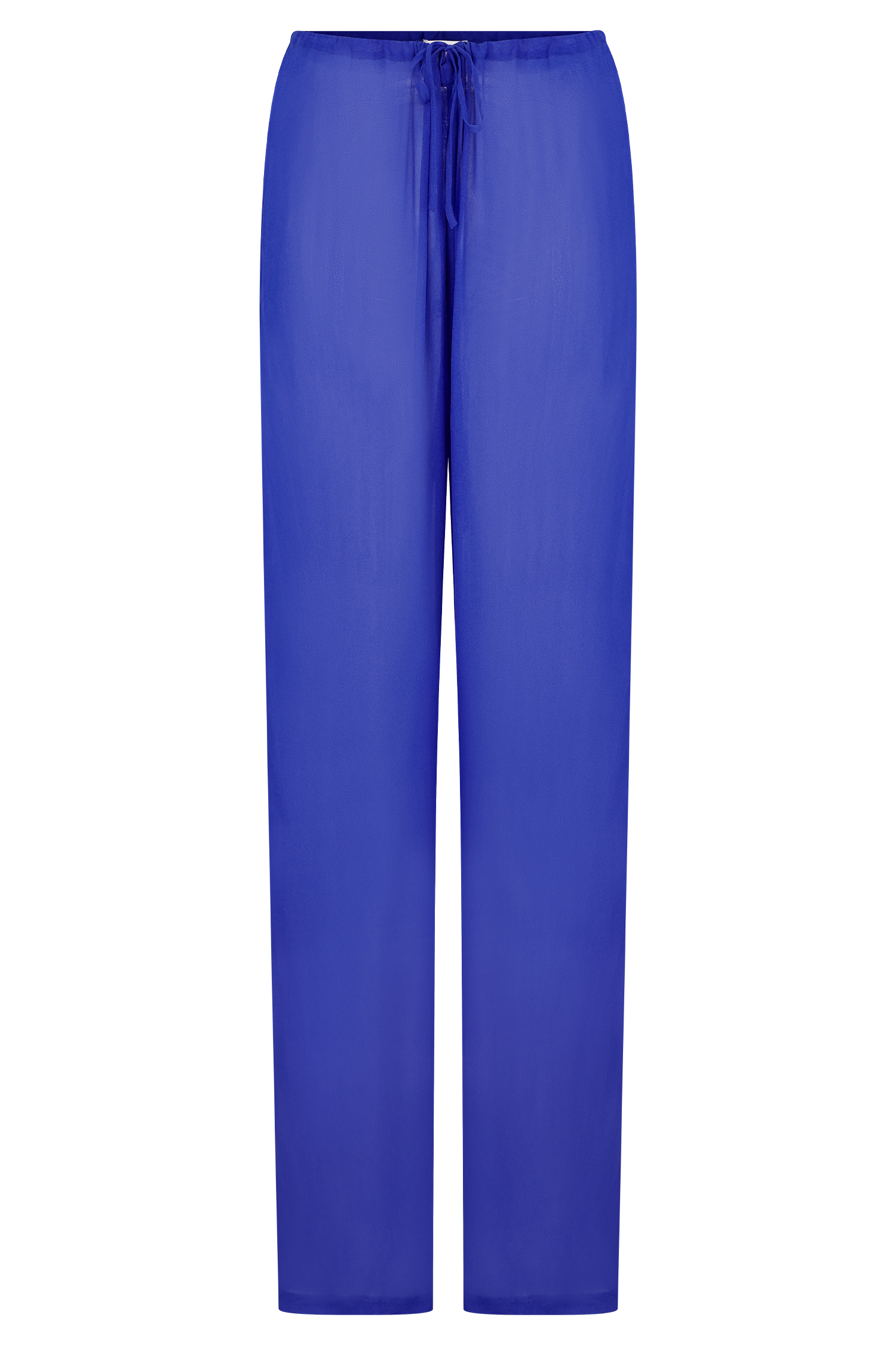 Tonya Sheer Straight Leg Pant - Cobalt Blue、mySite、solidvoid